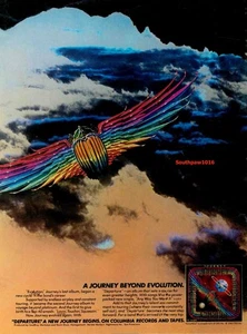 1980 Journey 'Departure/Any Way You Want It' Release Industry Promo Reprint Ad - Picture 1 of 1