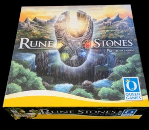 Queen Games Rune Stones Fantasy Strategy Board Game, 2-4 Players - Open Box Item - Picture 1 of 4