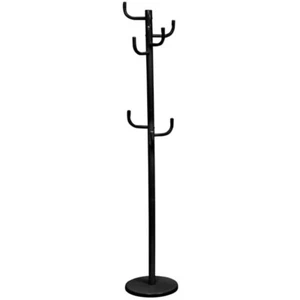 New Cactus Hat and Coat Stand Hat stand Metal Black 6 Hooks Home Decor - Picture 1 of 1