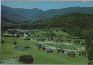 Aerial View Trapp Family Lodge Sound of Music Continental Postcard - Picture 1 of 2