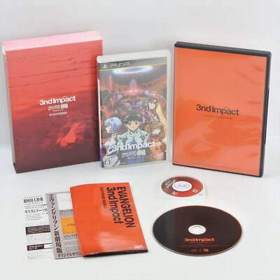 EVANGELION 3nd Impact Sound Track Edition UMD PS Playstation Portable 1961 psp - Image 1 of 4