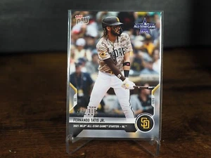 2021 TOPPS NOW PLATINUM MEMBER ALL-STAR GAME #ASG-10 FERNANDO TATIS FOIL STAMP - Bild 1 von 2