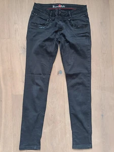 Buena Vista Hose Damen schwarz Pailletten Gr M 38 / 40 leicht stretchig - Bild 1 von 5