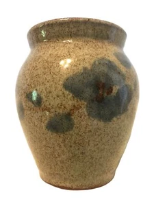 Seltene Winthrop, Washington Blue Spring Flower Vase Almquist Old Time Pottery 1994 - Bild 1 von 8