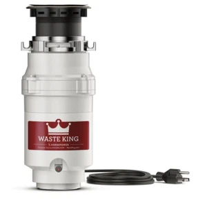 Legend Series 1/3 Hp Continuous Feed Garbage Disposal NEW - Picture 1 of 12