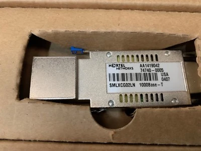 Nortel Optical AA1419042 74740-0005 1000Base-T SMLXCG02LN - Image 1 of 3