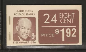 USA...Sc #BK121...LIBRETTO COMPLETO...Eisenhower...come nuovo NH...1971...SCV $6,00 - Foto 1 di 1