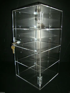 DS-Acrylic Countertop Display 8" x 8" x 16" Locking Security Showcase CUPCAKE - Picture 1 of 1