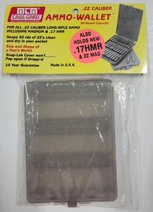 MTM W30-22M-41 MTM CASE-GARD™ HANDGUN AMMO WALLET - 22 LR MAG 17 M2 HMR - NEW - Picture 1 of 2