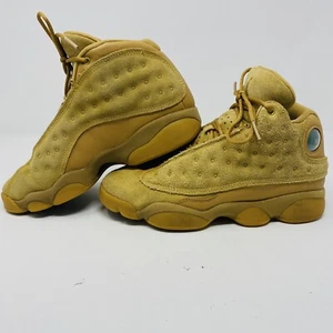 Nike Air Jordan 13 Retro XIII Wheat Size 5.5Y 414574-705  2017 Womens Sz 7 Suede - Picture 1 of 15