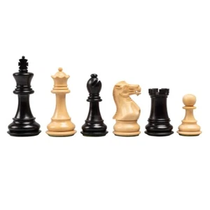 Competition Chess Men 3 Inch with Chess Piece Case - Picture 1 of 6