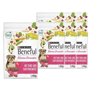 BENEFUL Kleine Genießer Hundetrockenfutter, Rind 6er Pack (6 x 1400g) - Bild 1 von 8