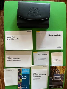 Hyundai Santa Fe Grand Santa Fe 2017 manual del propietario.  ¡ENVÍO GRATUITO!!! - Imagen 1 de 1