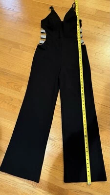 Agaci Women’s Jumpsuit M Black New Year shiny - Image 1 of 4