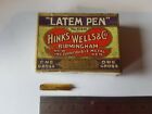 Vintage Hinks, Wells &amp; Co&#39;s &quot;LATEM PEN No. 2114M Pen Nibs