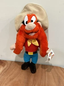 VTG Yosemite Sam Looney Tunes Stuffed Animal Plush Toy Figure Ace Novelty 1995 - Picture 1 of 8