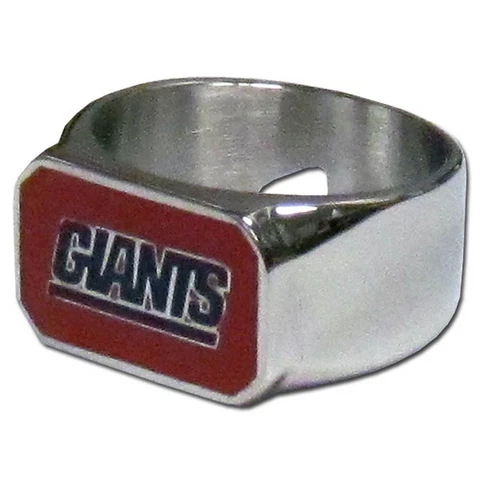 New York Giants Steel Ring Bottle Opener Size 11 - NFL Football Cover