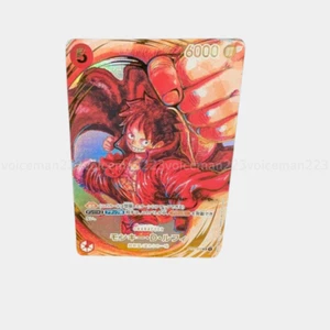 One Piece Card Signed Monkey D. Luffy ST01-012 SR Oda Signature OP05 Japanese - Picture 1 of 11