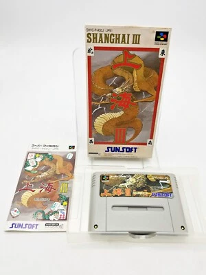Nintendo Super Famicom Shanghai III Japan 1 Week to USA - Image 1 of 4