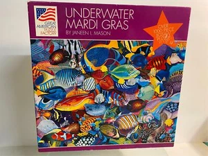 Great American Puzzle Factory Underwater Mardi Gras 1000 Piece Jigsaw Fish NEW - Picture 1 of 4