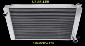 CHAMPION 3 ROW ALUMINUM RACING UNIVERSAL RACE RADIATOR CHEVY ENGINE 33 X 20 - Picture 1 of 4