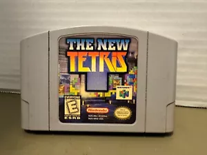 The New Tetris N64 Game Cartridge Only - TESTED & WORKING! - Picture 1 of 3