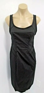 PRADA Little Black Sleeveless Dress w/ Exposed Seaming  - Size 42 - Picture 1 of 6