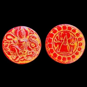Phra Jatukam Ramathep jade Wat Phra Mahathat amuleto tailandés antiguo raro buena suerte 2 - Imagen 1 de 6