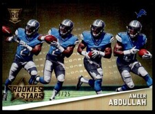 2015 Panini Rookies & Stars Longevity Progression Gold Ameer Abdullah 19/25