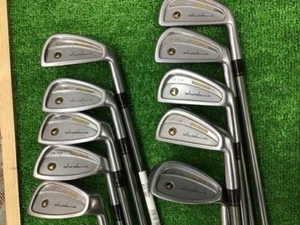 HONMA LB-708 NEW H&F 10pcs 3-11-Sw Iron Set SUPER LIGHT TITANIUM CARBON - Picture 1 of 5