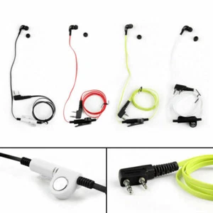 Headset Earpiece For Kenwood BAOFENG TYT LINTON UV-5R TG-UV2 Two Way 4Colors S8 - Picture 1 of 19