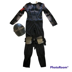 GI Joe Retaliation Snake Eyes Ninja Halloween Costume Dress Up Mask Child 4-6 - Picture 1 of 8