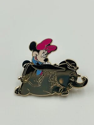 Prendedor WDW Minnie Mouse Montar Dumbo Atracción Paseo Vehículos Misterio Ciego Disney Foto 1 de 2