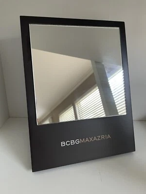 BCBG Max Azria 10” Mirror Display Stand Retail Store Counter Decor Collectible - Image 1 of 4