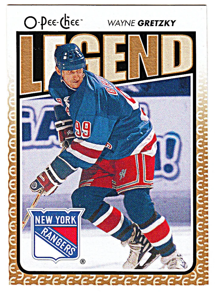2009-10 O-PEE-CHEE #551 WAYNE GRETZKY New York Rangers Hockey Card - Image 1 of 1