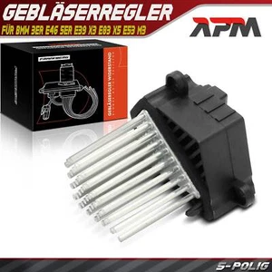 Regolatore Ventola Resistenza Clima per BMW Serie 3 E46 Serie 5 E39 X3 X5 - Foto 1 di 8