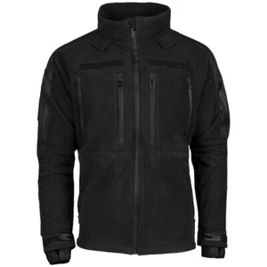 Mil-Tec Plus Cold Weather Fleece Jacket Ejército Excursionismo Hombre Negro - Imagen 1 de 7