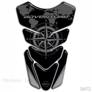 Adesivo paraserbatoio BMW R1250 GS Adventure Triple Black R1250GS Tank Pad B#72 - Foto 1 di 1