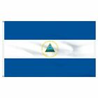 3x5 Nicaragua Flag House Banner Brass Grommets Super Polyester Fade Resist 5X3