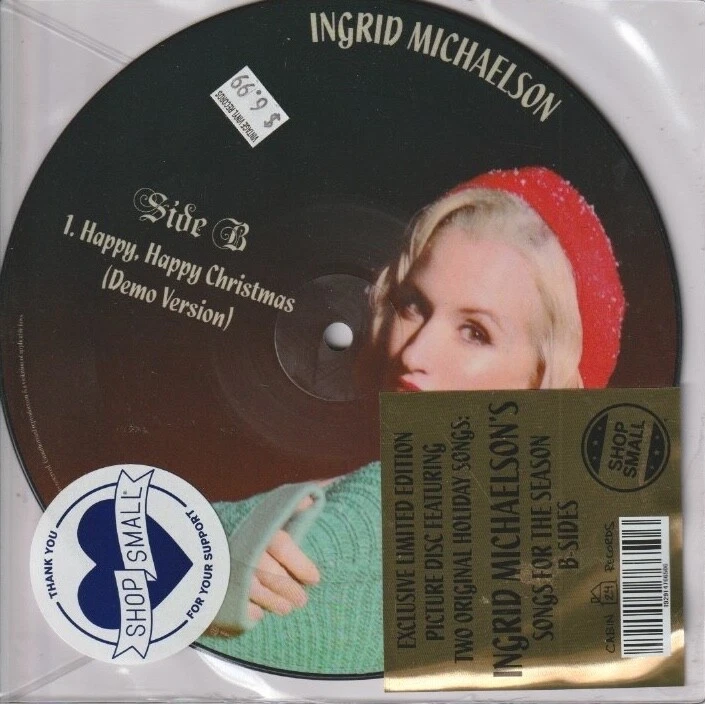 Ingrid Michaelson Songs for The Season Record Day 7" Vinyl RSD 2018