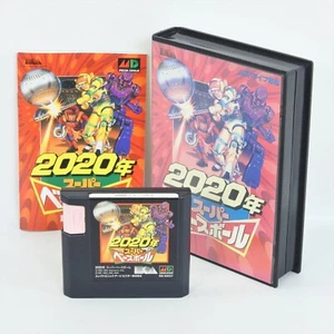 2020 SUPER BASEBALL Mega Drive Sega 5134 md - Picture 1 of 9
