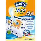 Swirl 202584  M 50 NeutralizAir - Dust bag - White - Miele - S 290... 299 Serie