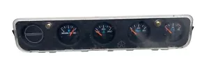 Jeep Wrangler YJ Center Gauge Cluster 92-95 Gas Oil Temp Fuel 4WD Battery OEM - Picture 1 of 9