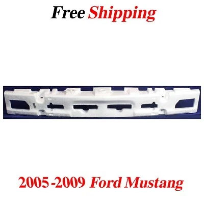 New For 2005-2009 Ford Mustang Bumper Absorber Lower Impact Foam Front Foto 1 de 4