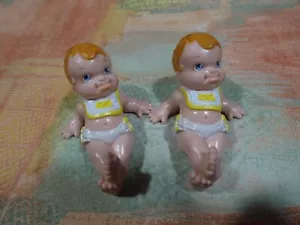 lot of 2 mattel microbes of 6 cm (n°4) twins== boys ==mini - Picture 1 of 24