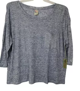 Champion Sportswear Todd Snyder Women's T-Shirt Scoop Neck 3/4 Sleeve Size L - Picture 1 of 12