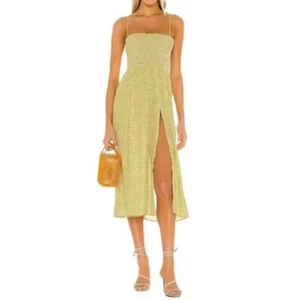 RESA Ashley Midikleid Honeysuckle Floral Gelb Größe M - Bild 1 von 8