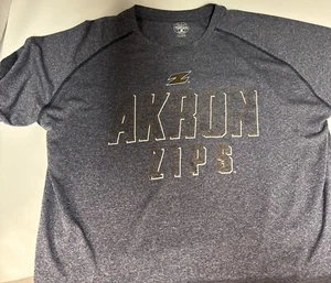 Akron Zips TShirt Size Large Dri Fit Material - Picture 1 of 7