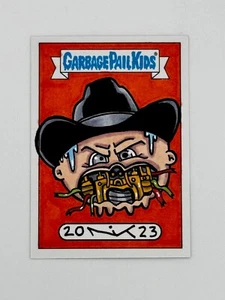 Boceto para niños Garbage Pail 2023 Nik Muggli WESLEY WORLD 1/1 InterGOOlactic Mayhem - Imagen 1 de 3