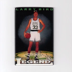 "IMÁN DE PÓSTER NEVERA LARRY BIRD / LEGEND DE 2"" x 3"" (costacos nba boston celtics) - Imagen 1 de 5